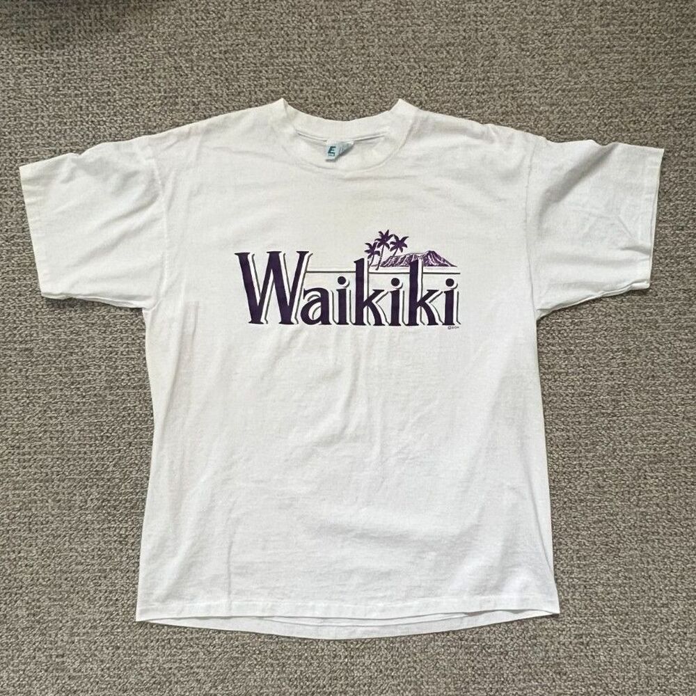 Hawaii Waikiki Vintage Single Stitch Shirt